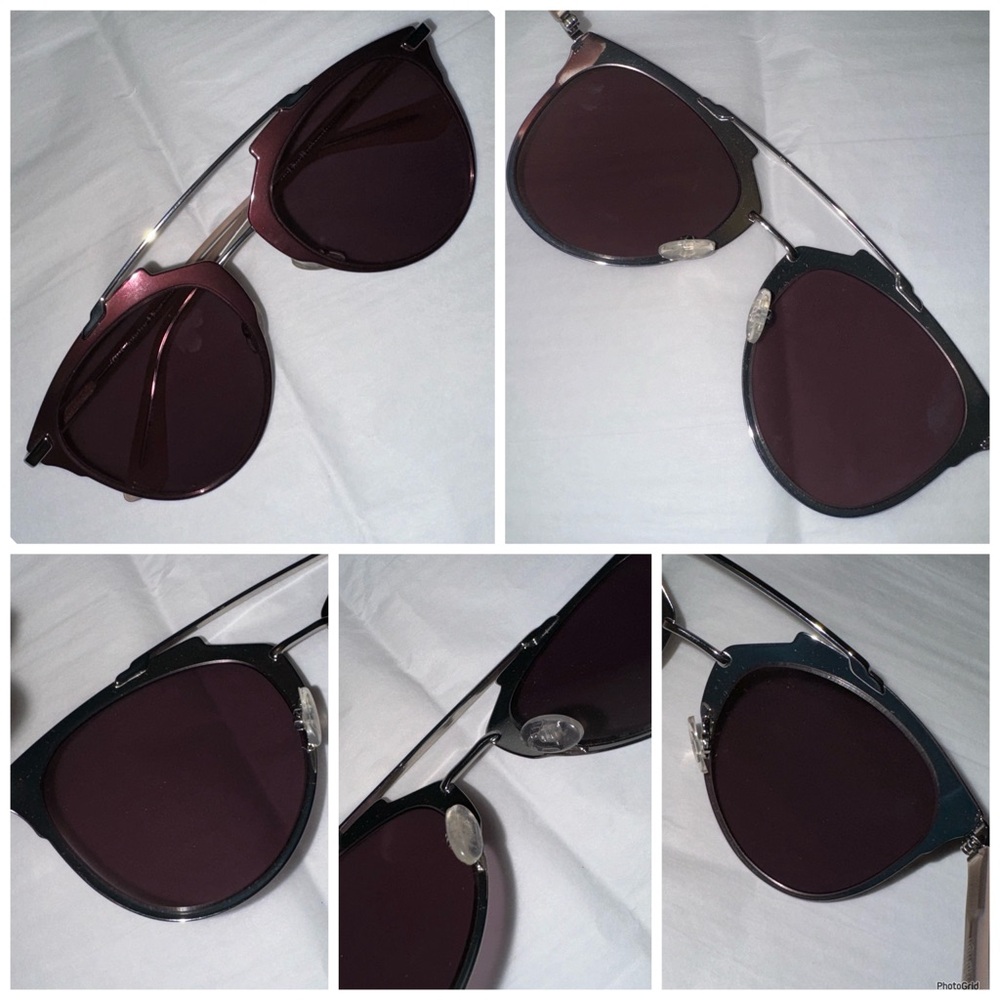 Christian Dior AUTHENTIC DiorReflected Reflected Metallic Aviator Sunglasses - Picture 11 of 16